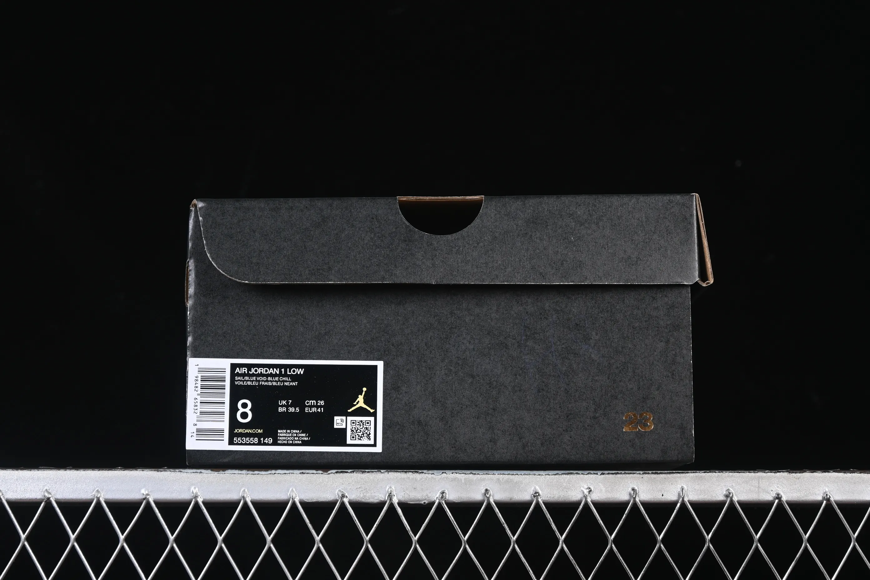 All categories Air Jordan Jordan series basketball shoes Air Jordan 1 Low G version pure original Air Jordan 1 Low AJ1 Joe 1 blue white black hook low-top cultural casual sneakers 553558-149